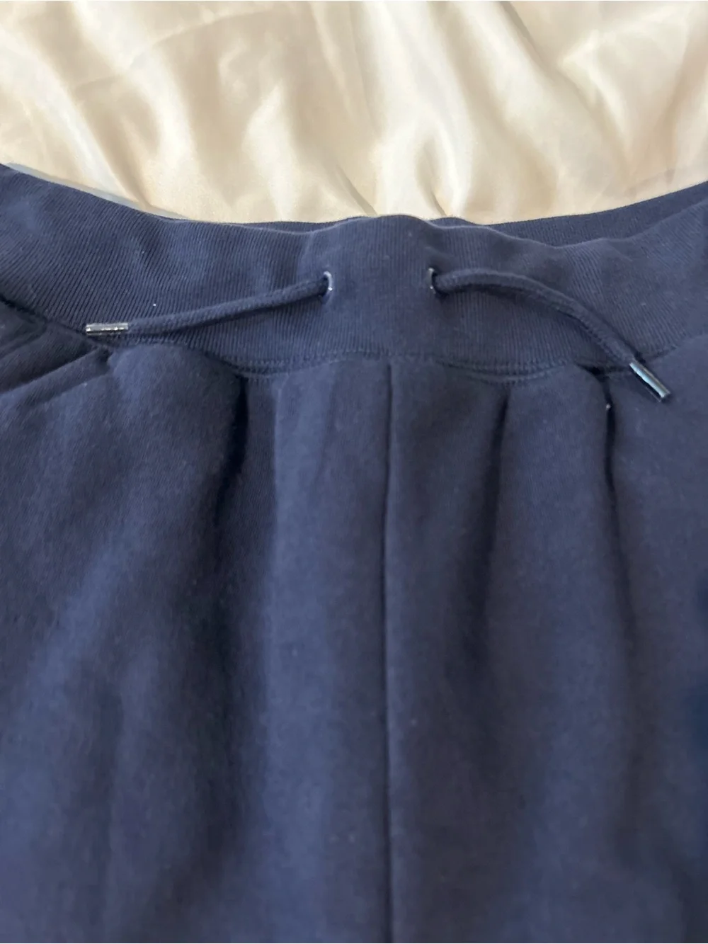 GAP Navy Sherpa Lined Jogger Sweatpants Kids Blue Cozy Fleece